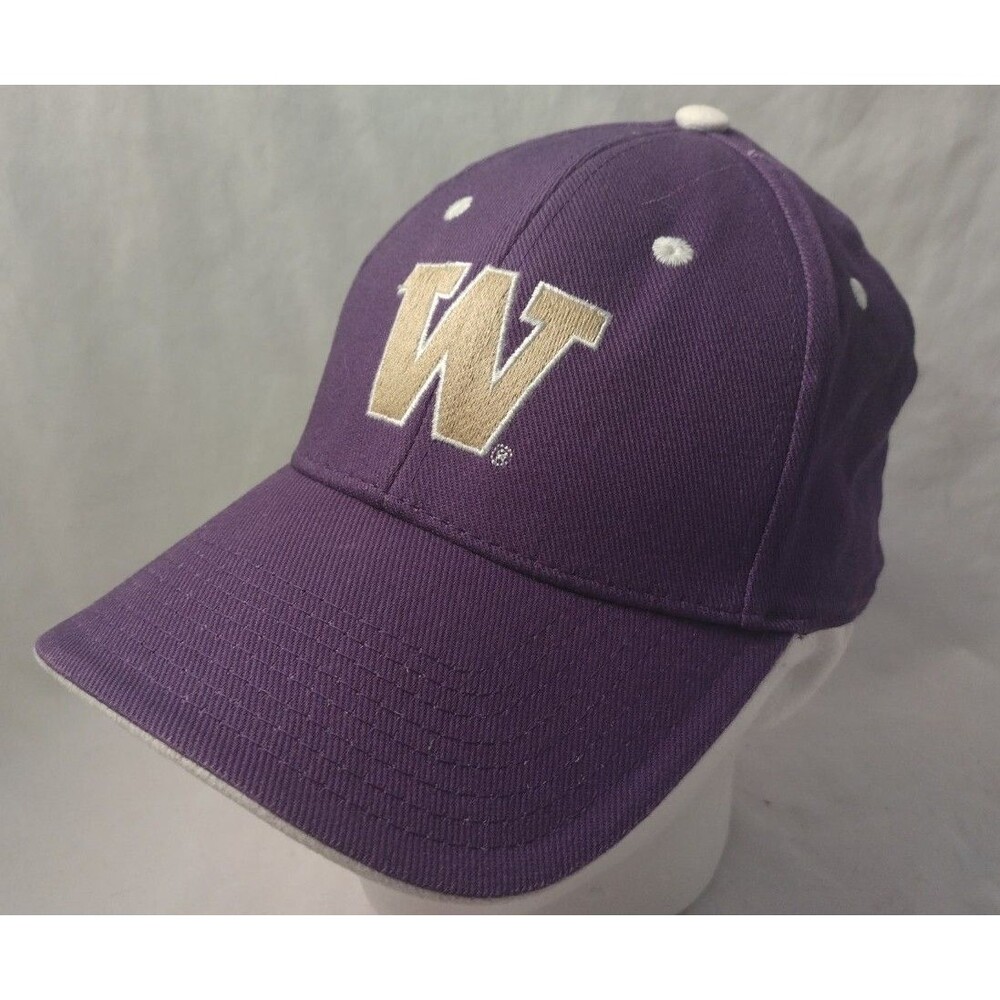 Washington Huskies NCAA Officially Licensed Purple Adjustable Strapback Hat/Cap